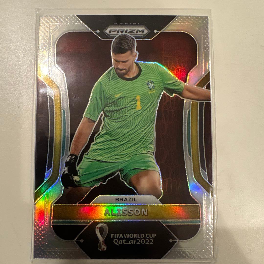 Used Alisson 2022 Panini Prizm World Cup