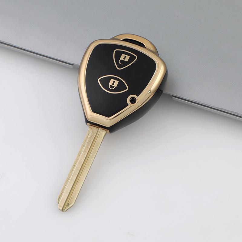 Toyota Straight Key Case for 2-4 Button Keys: Camry, Corolla