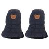 Cartoon Bear Baby Stroller Gloves Toddlers Pram Mittens Windproof Wear-resistant Hand Warmer for Outdoor Activities