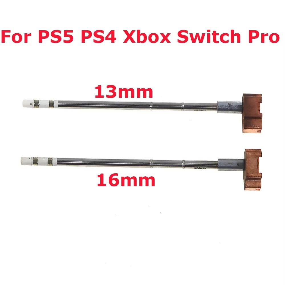 Removable Joystick Soldering Iron Tip 13mm/16mm Universal T12 Heating Core Hallstick Desolder Tool for PS5/PS4/XBOX/Switch Pro