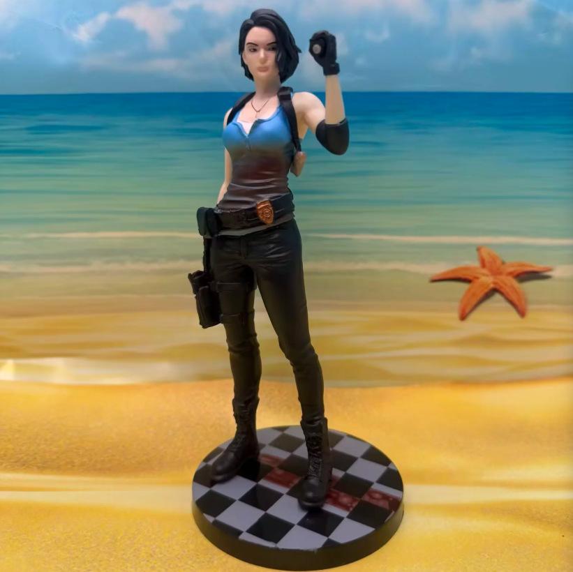 

New Jill Valentine Figure Zombie Hunter Anime Figurine Model Collection Statue Desk Decoration Toys Doll Birthday Gifts