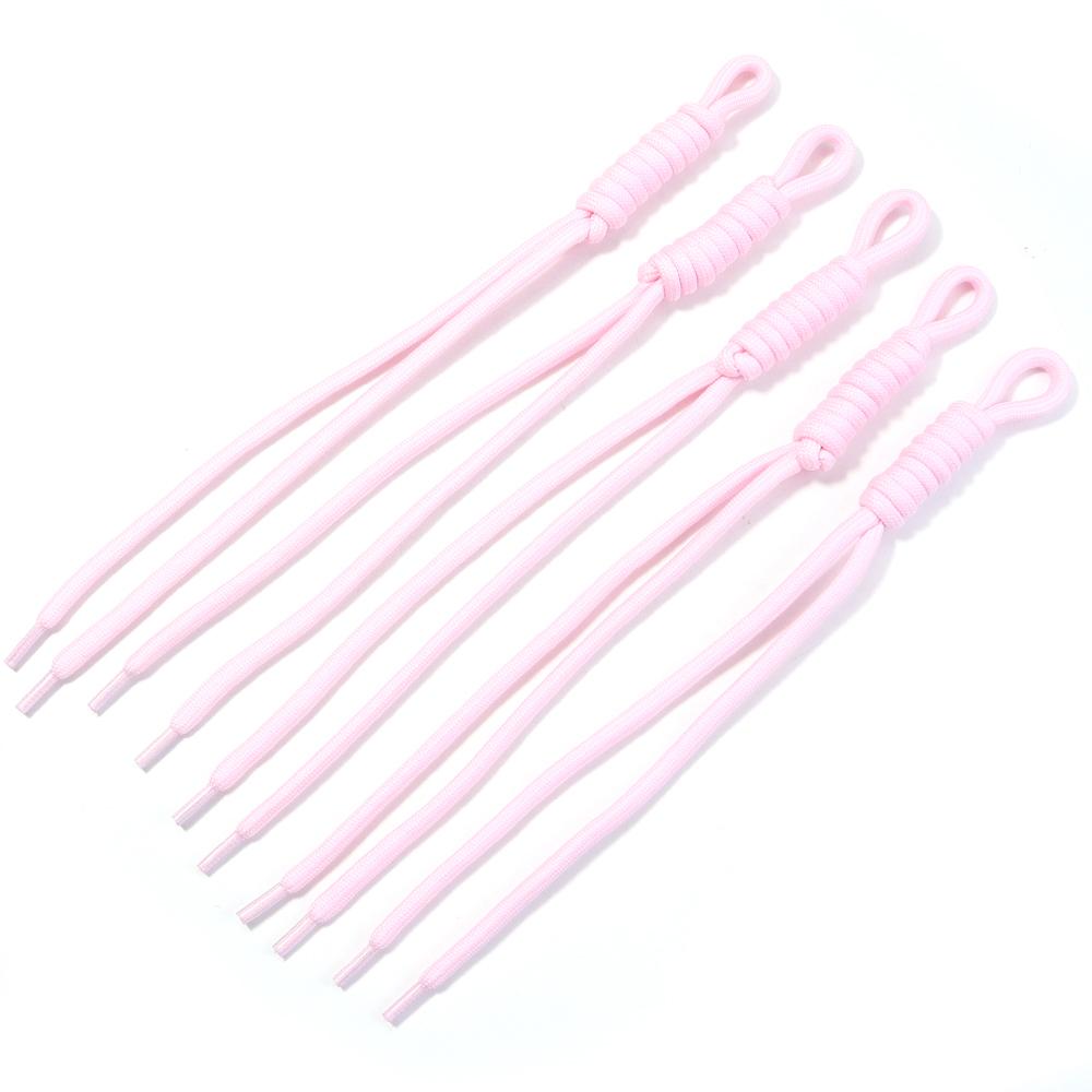 5 szt. Ręcznie robiony nylonowy pleciony sznurek Kolorowy pleciony smycz do wyrobu biżuterii DIY Torby Zawieszka Brelok Plecione sznurki Rękodzieło