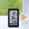 Digital Meter LCD ℃/℉ Digital Wireless Indoor/Outdoor Thermometer Clock Temperature Meter With Transmitter Testing Tool