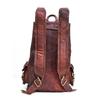 Leather Bag Backpack Rucksack Genuine Men's Vintage New Travel Brown