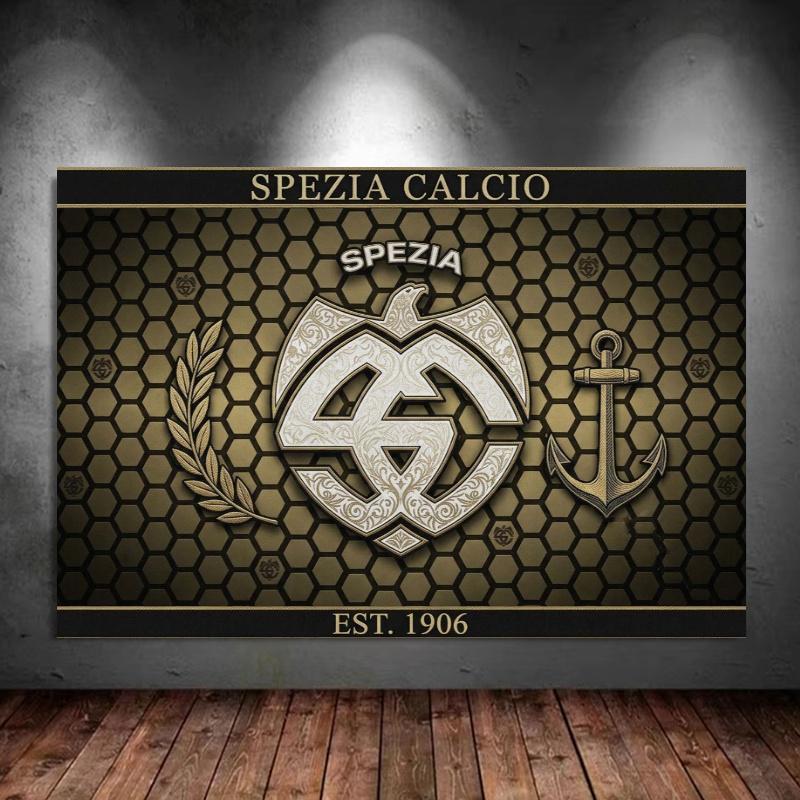 Spezia Calcio 100% Round Full Drill 5D DIY Diamond Painting Embroidery Cross Stitch Rhinestone Décor