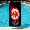 Eintracht Frankfurt Print Strandtuch Design, Weich, Leicht. für Zuhause, Badezimmer, Spa, Pool, Yoga, Surfen, Camping, Geschenk für Familie, Freund