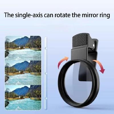 Smartphone Photography Filter Aluminum Frame CPL Filter  Durability Enhances Reflection Effect Travel Friendly