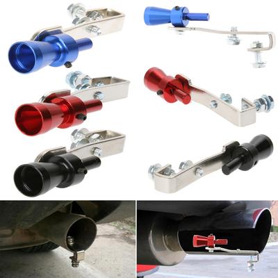 Auto Turbo Zvuková Píšťalka Tlmič pre Koncovku Výfuku Veľkosť S Zliatina Hliníka Autopríslušenstvo pre Moto Auto Výfukové systémy Autotuning