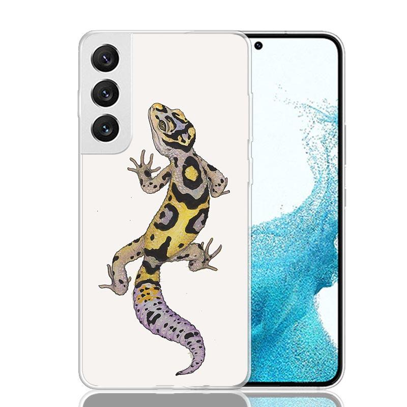 Lizards Geckos For Samsung Galaxy S25 S24 S23 S22 Ultra Phone Case S21 Plus S20 FE S10 + S25Edge Fundas Cover Galaxy S25 S24 S23
