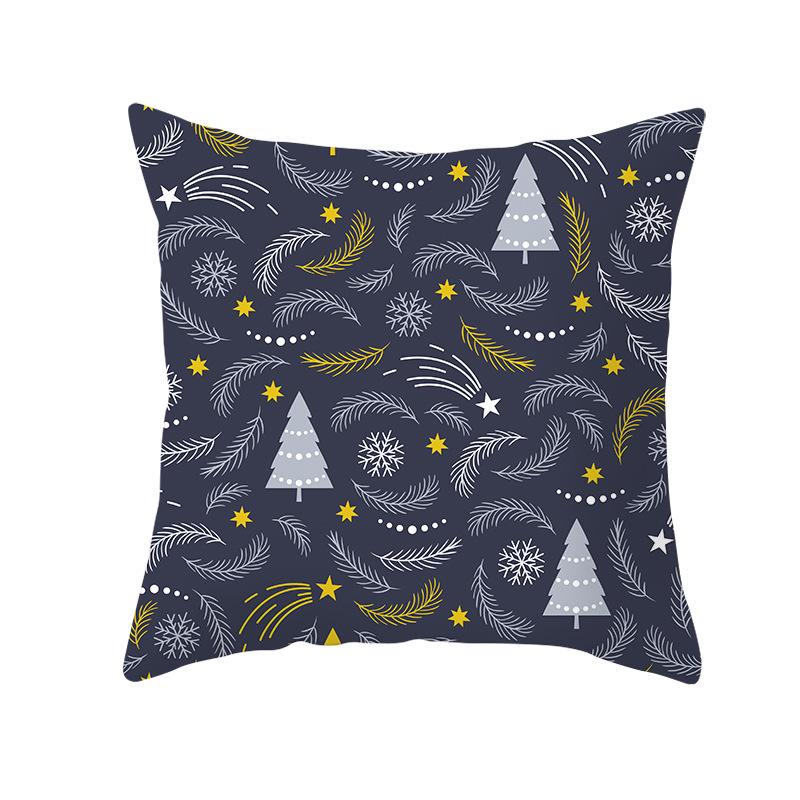 Cartoon Printed Christmas Pillow Cases New Sofa Pillow Cases Home Home Decoration