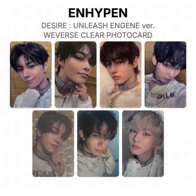 WUNSCH : UNLEASH ENGENE ver. WEVERSE KLARE FOTOKARTE Offizielle Fotokarte