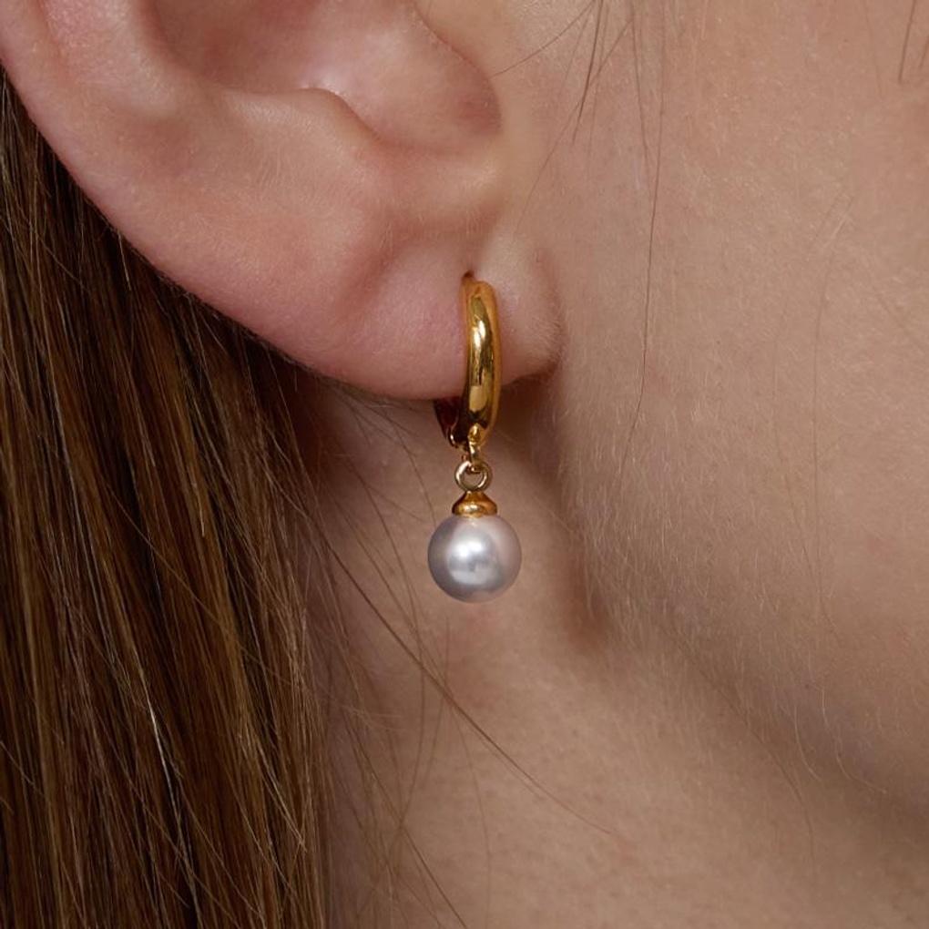 

[LOMET] 14K GF Dier Pearl Earrings_MJ0830BFE