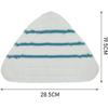 4-pack of Reusable Mop Pads for True & Tidy STM-500, STM-700 and STM-700A Steam Mop Accessories and Other Steam Mops.