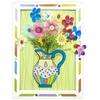 Kids' DIY Pipe Cleaner Flower Bouquet Kit - Ideal for Kindergarten Crafts & Holiday Gifts