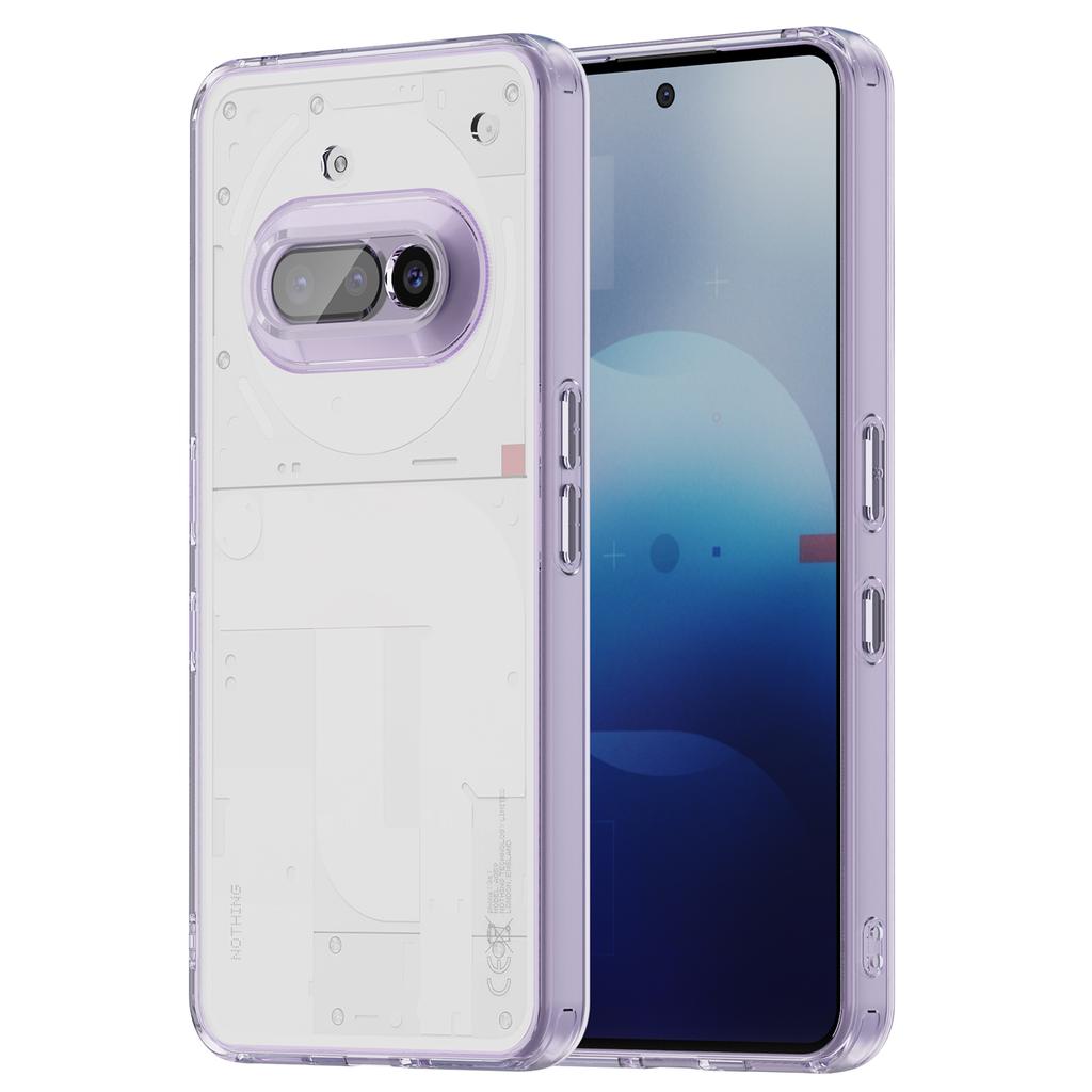 For Nothing Phone (3a) Case TPU+Acrylic Phone Back Cover Anti Yellowing
