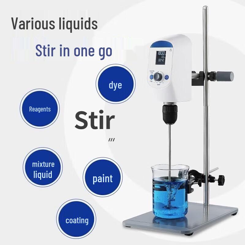 Deqier LC-CES-120S Digital Electric Laboratory Stirrer CN plug (adapter included)