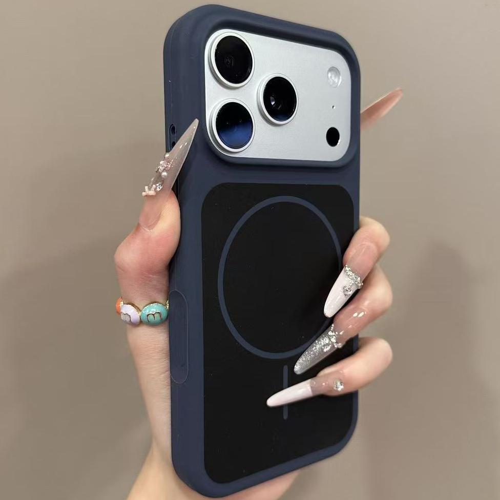 For iPhone 17Pro Max Case  Silicone Magnetic Phone Case For iPhone 17 Pro Max 17Pro For Magsafe Wireless Charging Cover