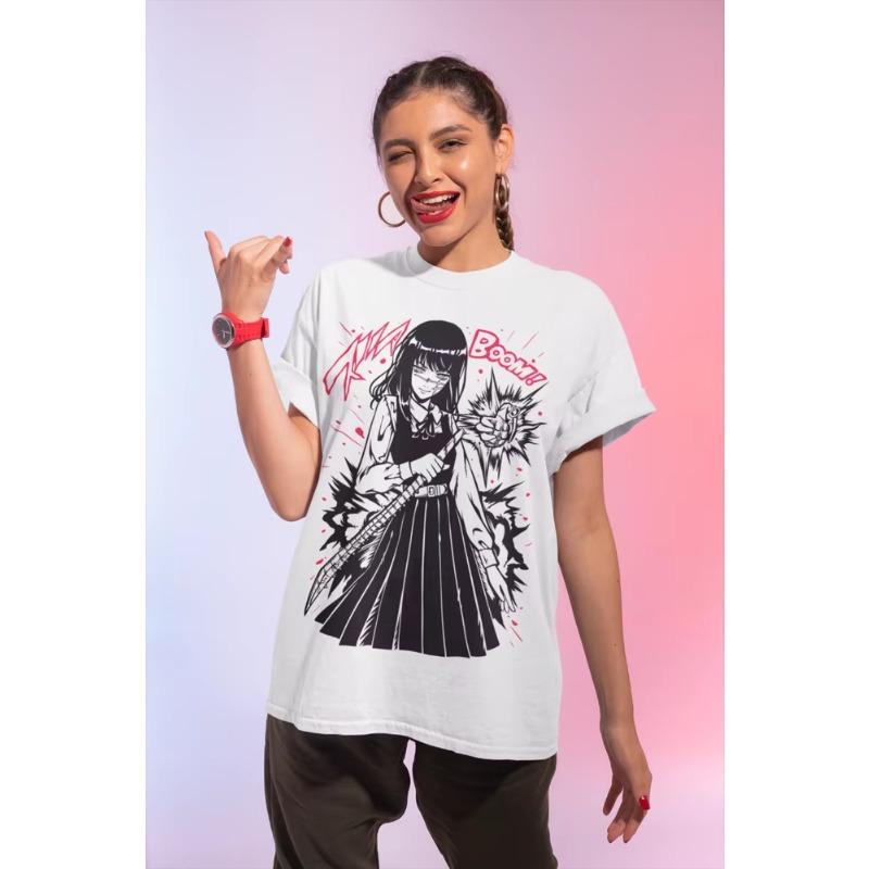 

Тренды Лето 2025 Косплей Аниме Аса Митака Человек-бензопила Футболка Аниме Манга Унисекс Футболка Мягкая Футболка Все Размеры Харадзюку 4XL