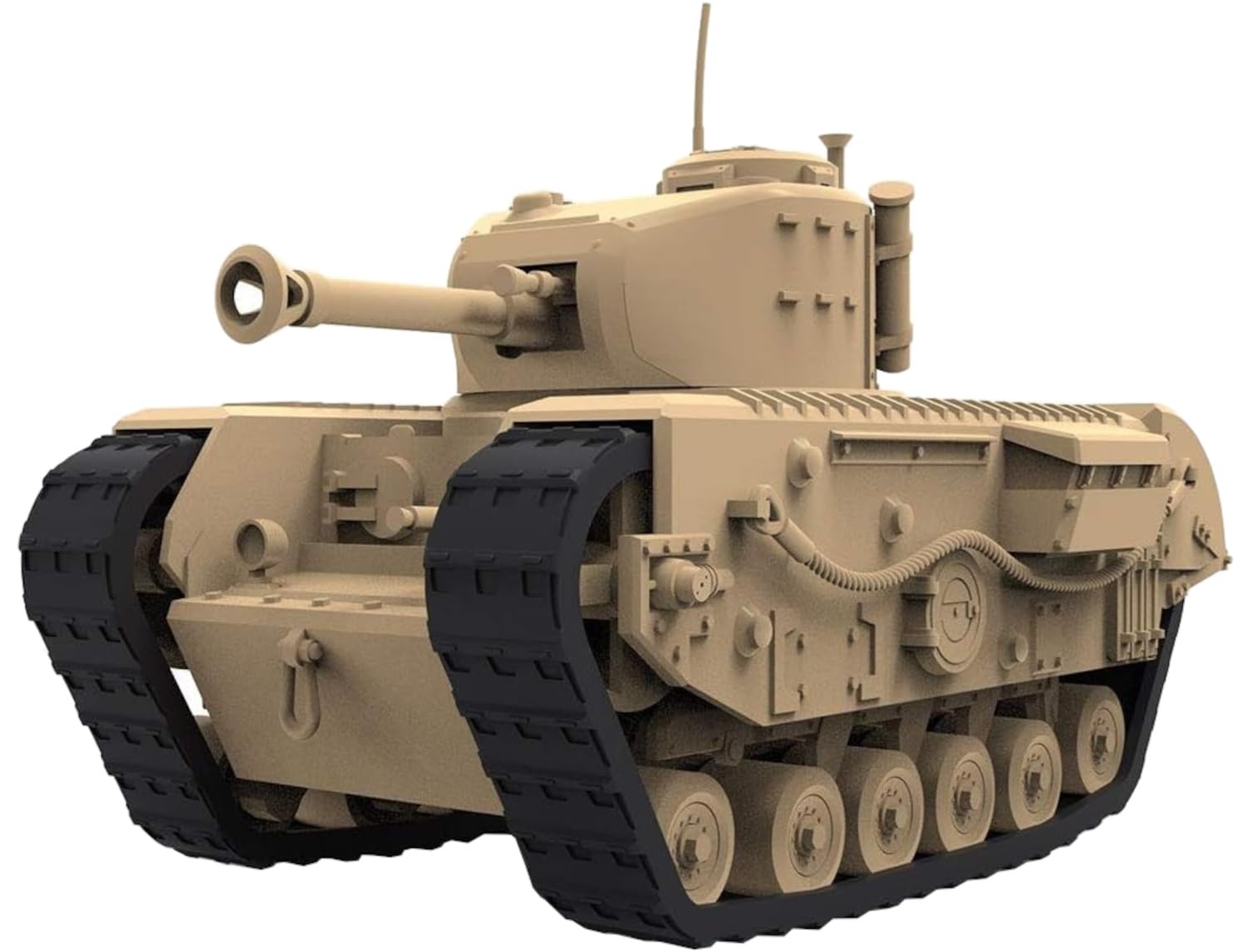 

Meng Model World War Toon Series British Infantry Tank Churchill Plastic Model MWWT017 Pre-Colored