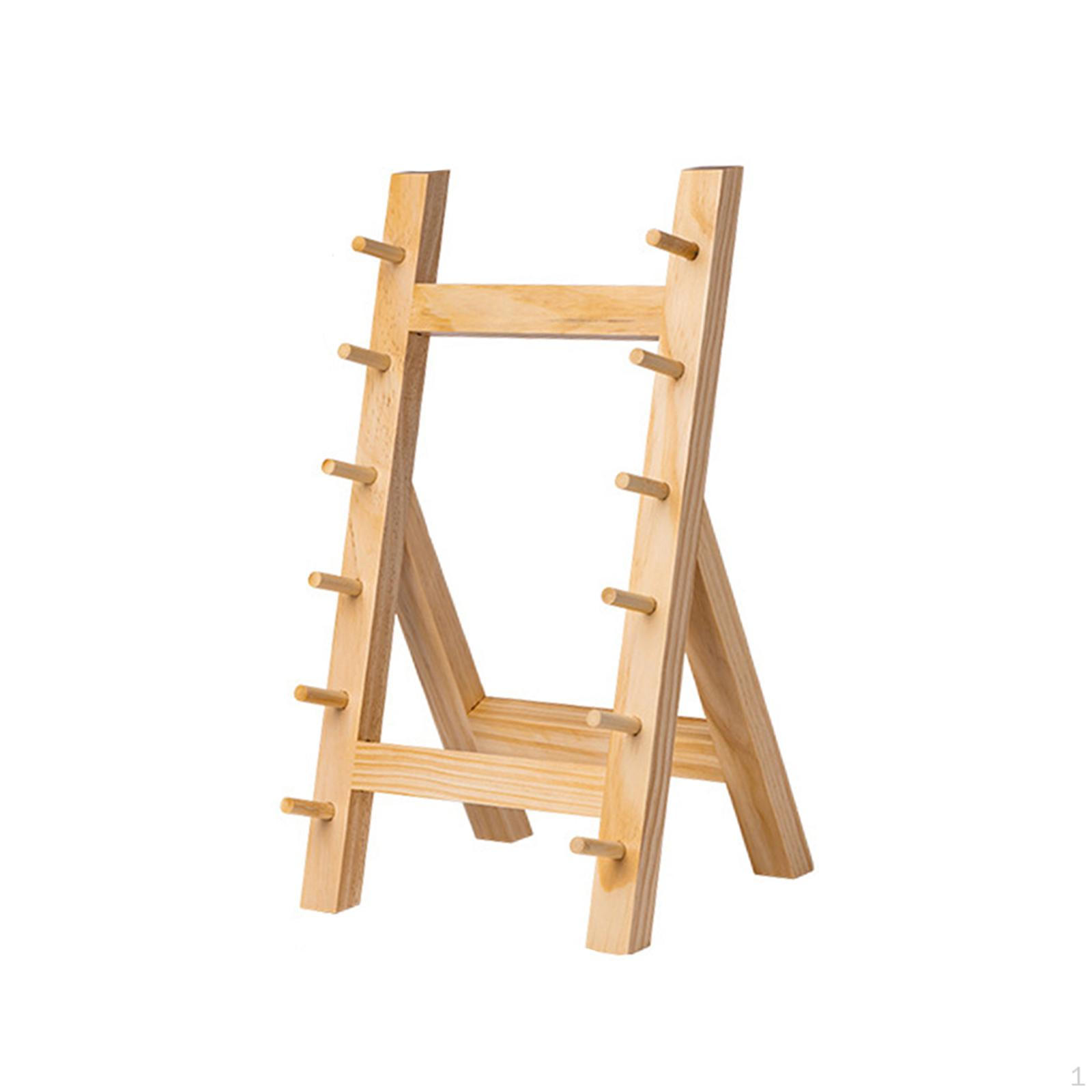 

Органайзер для ножей, стеллаж для хранения, полка для хранения предметов домашнего декора, шкафы для коллекций Beige 6 Layer