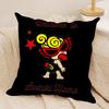 Anime H_Hysterics M_Mini Cushion Cover Silky Short Plush Double-Sided Printed Pillow Case For Sofa All Seasons Home Decor Gift