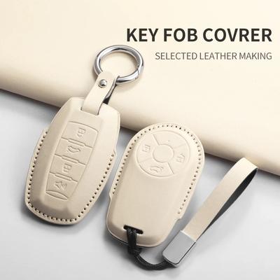 For Great Wall Euler  Haval Jolion H6 Big Dog H6 H2 F7 Control Protect Cover Durable Accessories Pu Car Key Case Cover