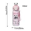 Large Capacity Panda  Insulated Cup Reusable Drinking Water Cup  Children Girls Boy