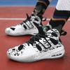 39-46 Giovane Adulto Grande Antishock Antiscivolo Resistente all'Usura Traspirante Alla Moda Outdoor Scarpe da Basket Alte