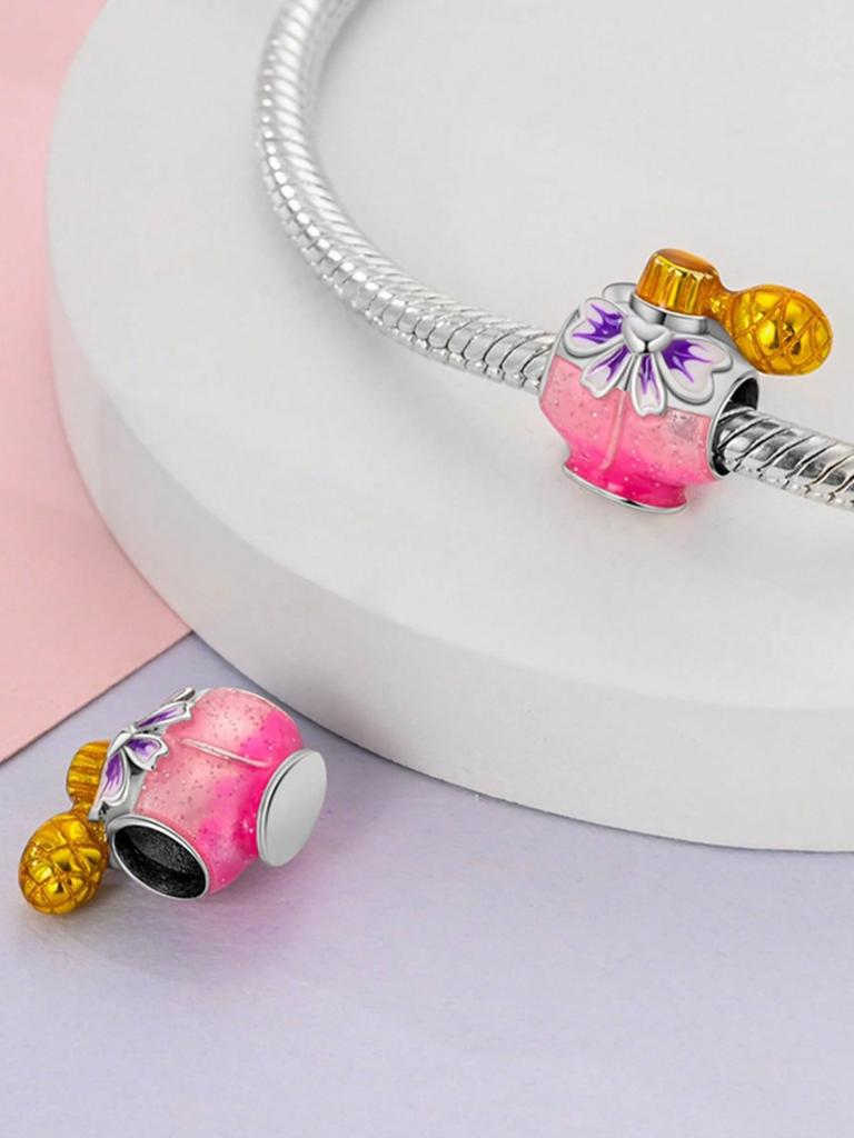 Women'S Charity Handbag Beads Charm Copper Plated Fit Charms Copperoriginal Bracelet For Jewelry Making Diy Charm