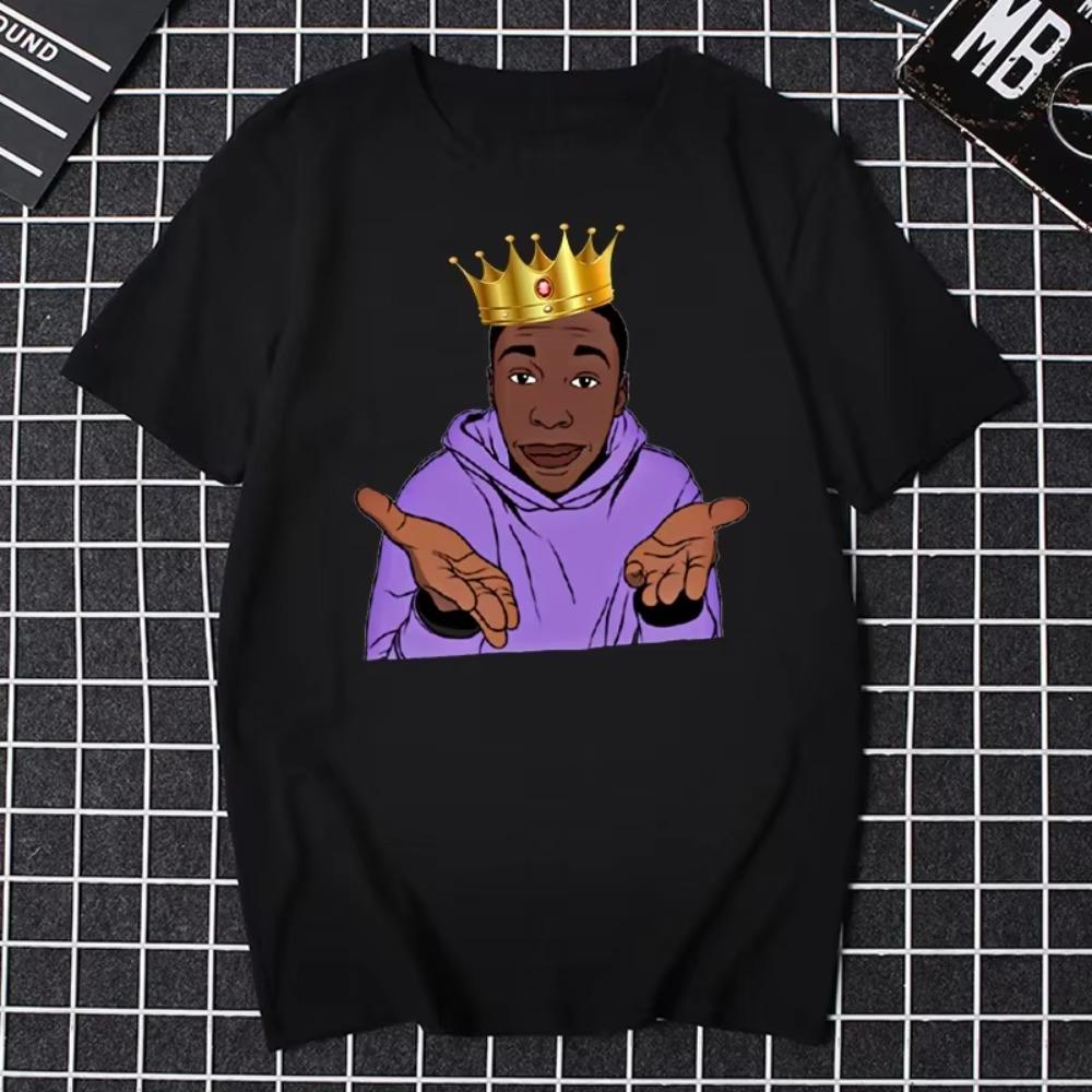 Khaby Lame Video Web Celebrity TShirt Life Is Simple Tee Funny Cartoon Graphic Tops Hipster Streetwear Ropa Hombre Camisetas