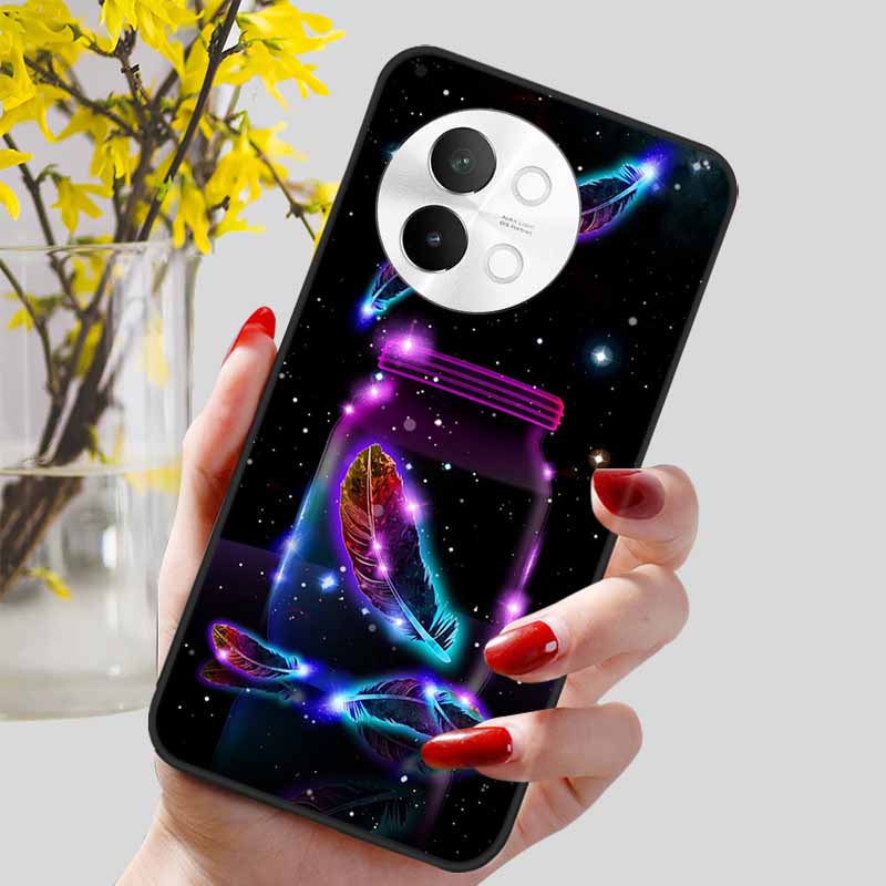 For Vivo V40 Lite 5G Case Fashion Soft Silicone Lovely Phone Cover for Vivo V 40 Lite V40Lite 5G Protect Back Cover TPU Coques