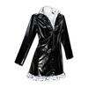 One Piece S-Robin Cosplay Costume, First Generation Black Dress Straw Hat Crew Stage Outfit
