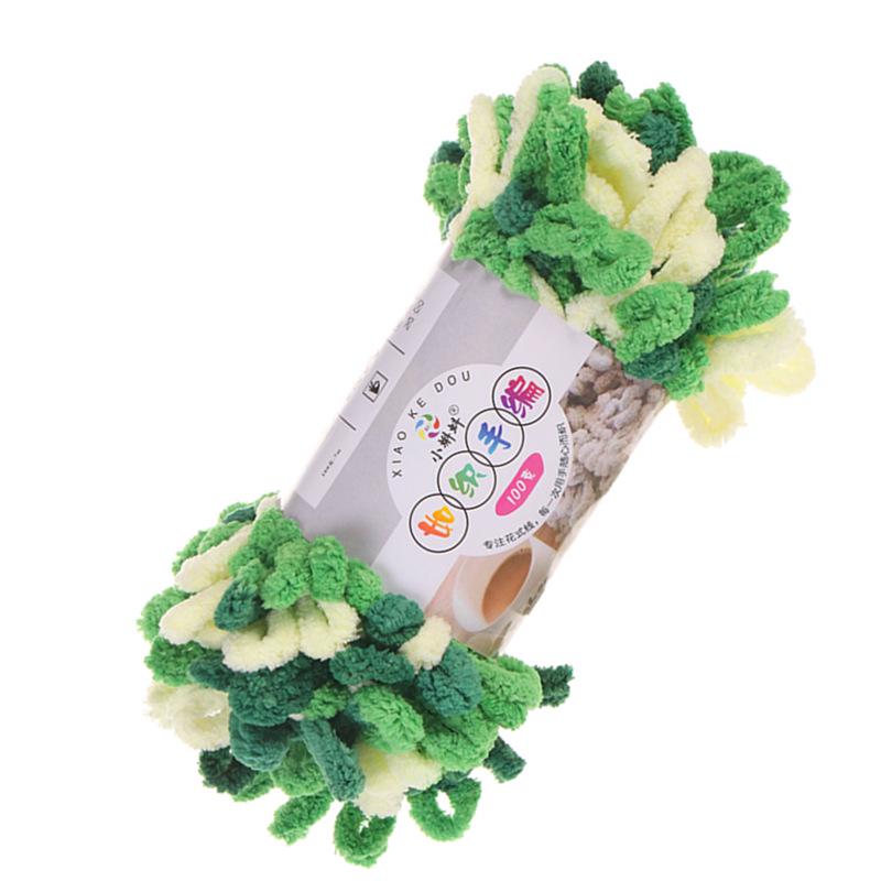 Finger Yarn Donut DIY Knitted Pillow/Blanket - Medium Thick