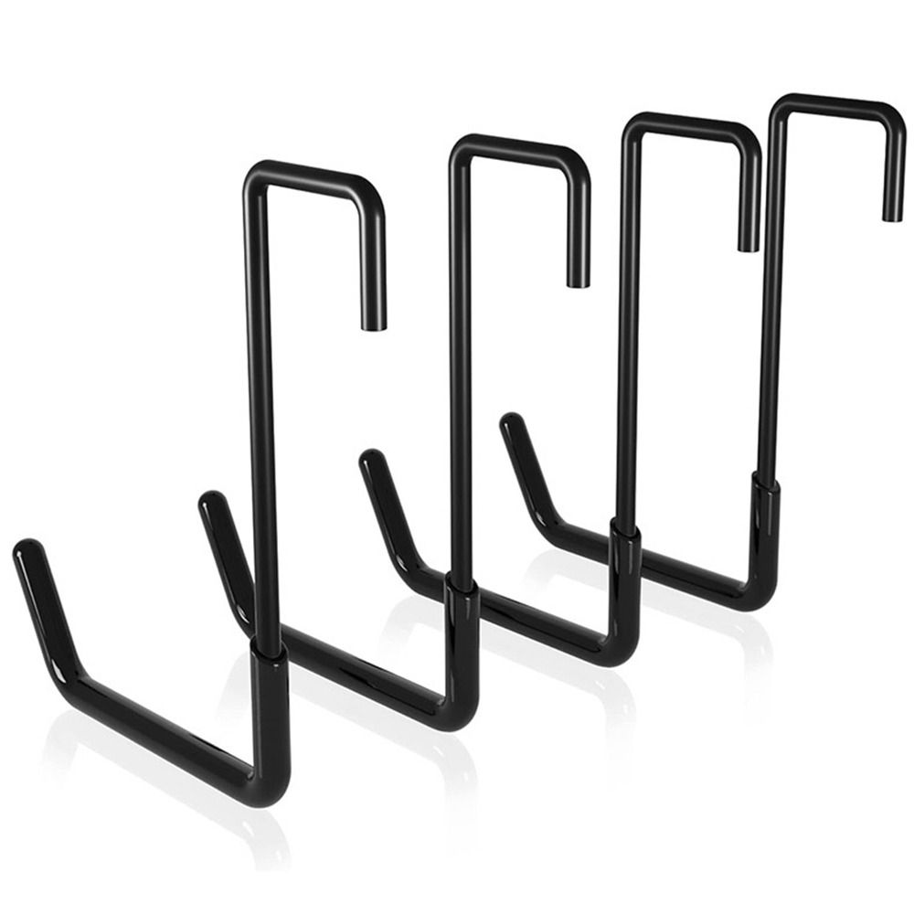 4Pcs Heavy Duty Rafter Hangers Hooks Anti-Slip Coated Metal Ladder Hanger For Bicycle, Ladder, Rope