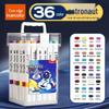 True Color Stackable Acrylic Markers - Non-Bleeding Watercolor Pens for Students and Kids