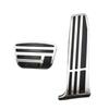For Lexus LM350h 500h Toyota Alphard AH40 2024 2025 Stainless Steel Accelerator Pedal Anti-Slip Sleeve Brake Cover Pad Car Parts
