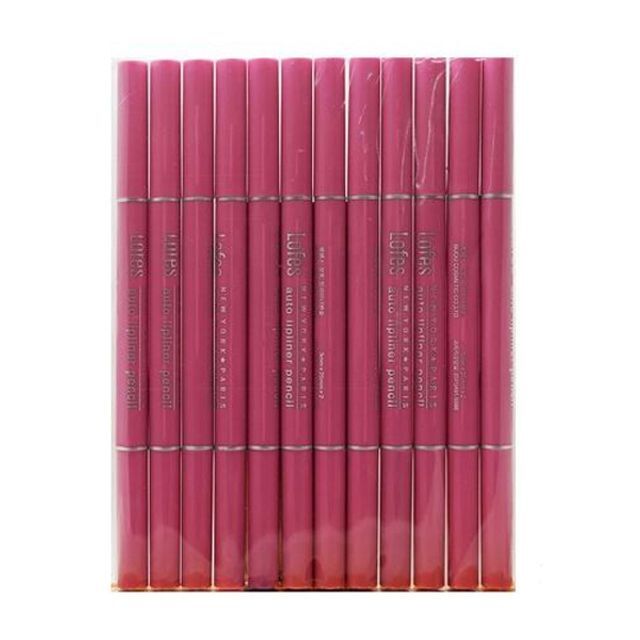 Lofes HAXMSDTU Lip Liner Lip Pencil Berry Pink 12-pack