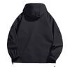 Women's Solid Color Long Sleeved Hooded Outdoor Suit Windproof And Waterproof Thin Jacket