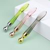 Metal Fishtail Face Massage Stick Anti Wrinkle Eye Cream Applicator Mask Mixing Spatulas Scoop Eyes Massage Beauty Bar Facial Ca