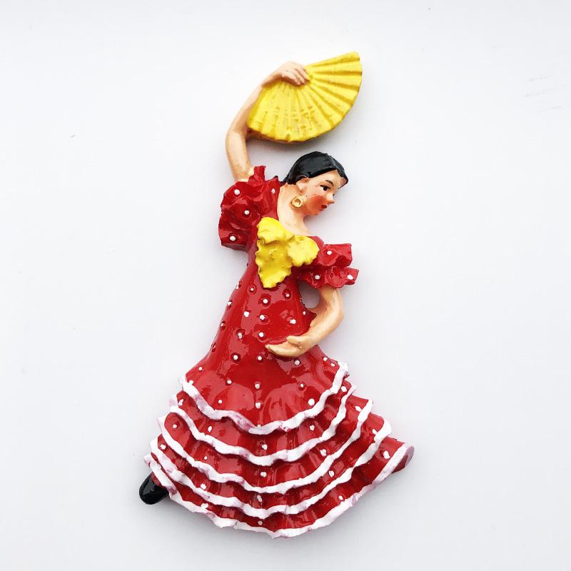 Spain Fridge Magnets Travelling Souvenirs Home Decor Barcelona Travelling Fridge Magnets Wedding Gifts Message Board Stickers