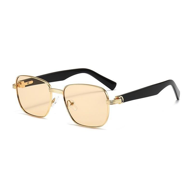 

Mens Square Frame Uv400 Sunglasses With Pc Lenses For Outdoor Driving And Casual Style StyleF