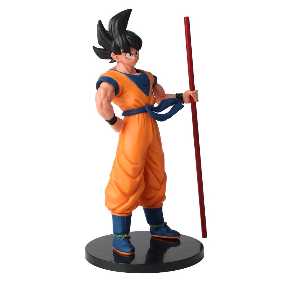 Dragon Ball Goku Super Saiyan Anime Figure 22cm Goku Action Figure Model Gifts for Kids Action Figure Toy Action Figure