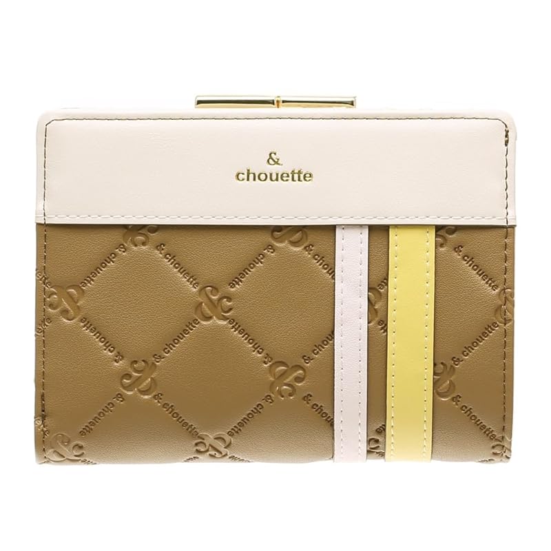 

[ONLYOU] Andschouette chouette Metal fittings pouch cap folding wallet wallet bi-fold bifold Embossed monogram ladies Fashionable cute samantha Gift
