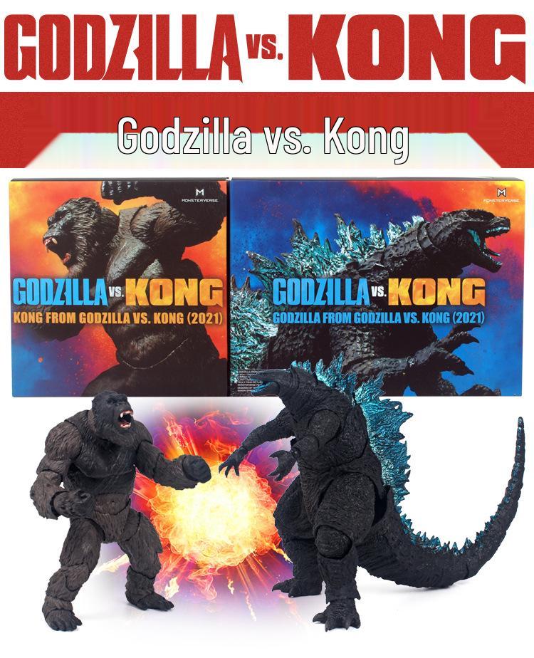 King Kong vs Godzilla 2021 Toy Model: Skull Island Gorilla Monster Figure