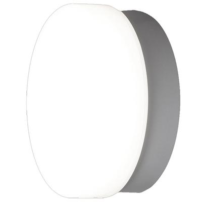 Iris Ohyama CL10N-CIPLS-BS LED Porch/Bathroom Light, Round, Daylight White, 1020lm