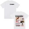 Rapper Camin 2026 Tour Graphic T Shirt Unisexs Women Clothing Hip Hop Fashion Short Sleeve Tshirts Oversized Tshirt Streetwear