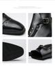 Men's Plus Size Retro High-Top Leather Martin Boots - Autumn British Style Pointed Toe Casual Footwear