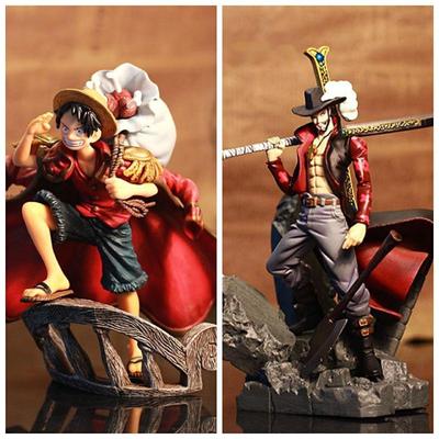 Anime One Piece Mihok Eagle Eye Luffy 15cm Pvc Action Figures Model Statue Collection Ornaments Decoration Gift Toy