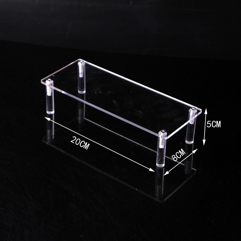 

1-5 Tier Clear Acrylic Display Stand,Display Riser Shelf for Cupcake,Perfume Decoration and Organizer Amiibo Funko POP Figures