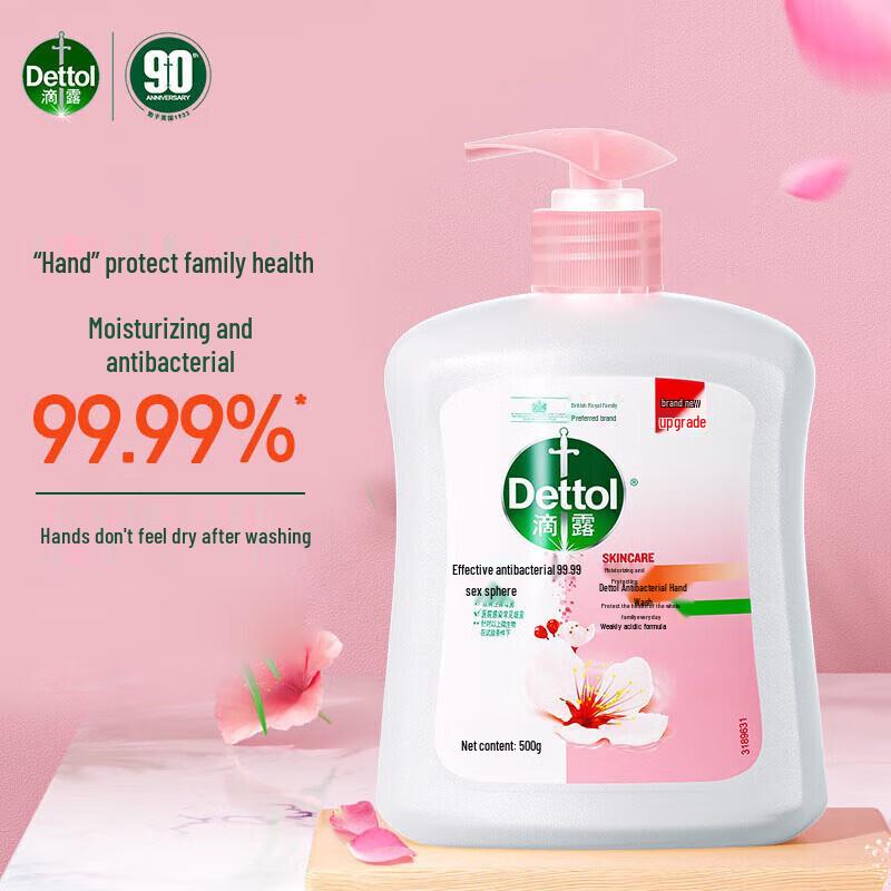 

Dettol Health Antibacterial Hand Wash, Moisturizing Care